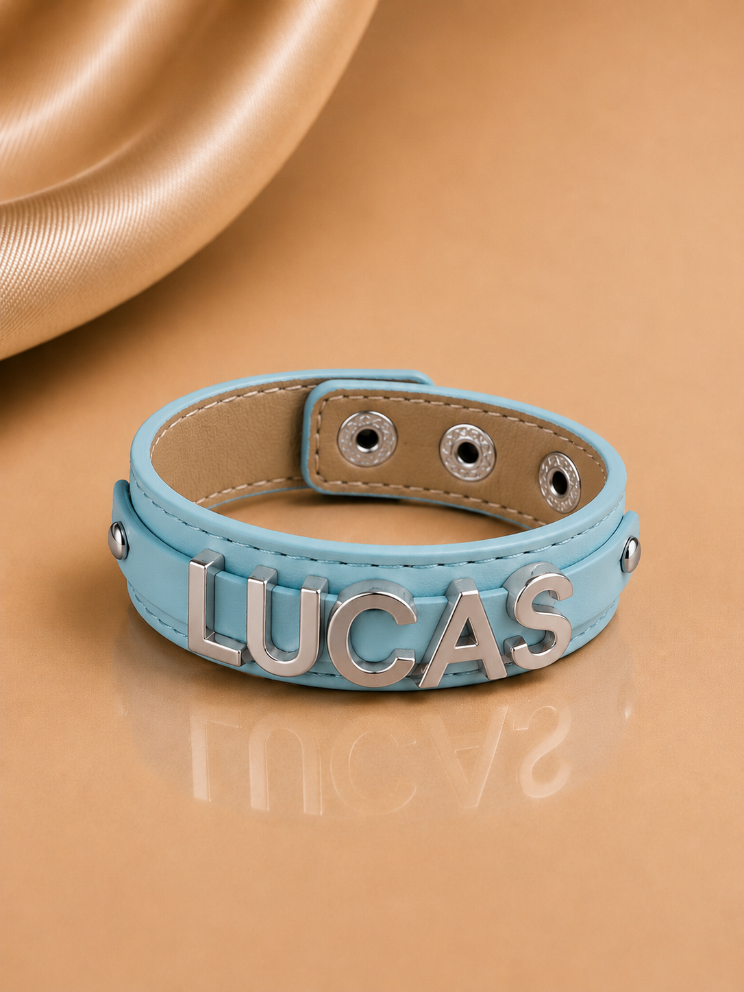 Name collection armband sky blue✨