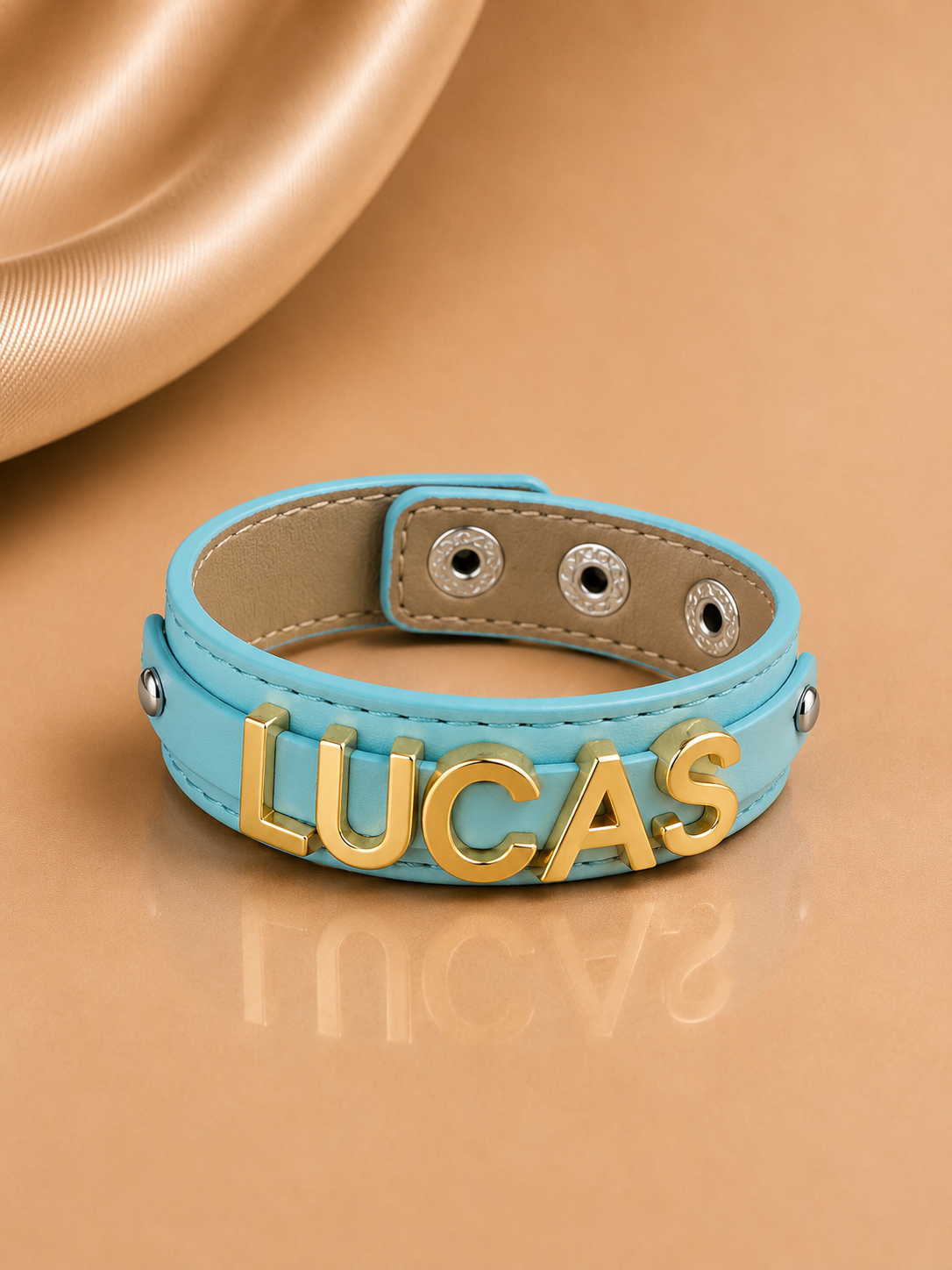 Name collection armband sky blue✨